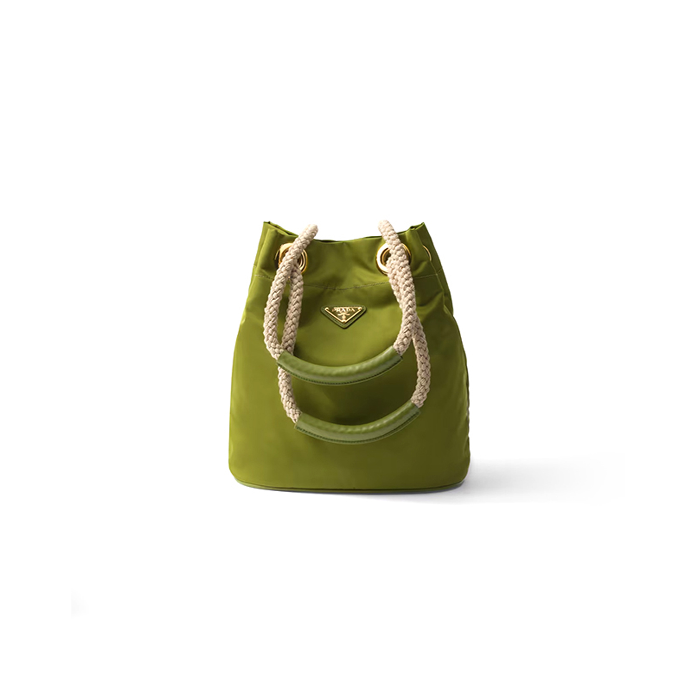 Pra*a mariner re-nylon small bucket bag 1be082 (28*23.5*16.8cm)